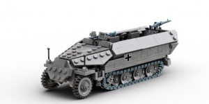 BUILD ARMY BA0251 German Sd.Kfz.251 Ausf.D 1/33