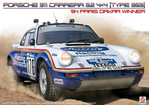 Beemax 24038 Porsche 911 Carrera 3.2 4x4 (Type 953) Paris-Dakar Winner 1984 1/24