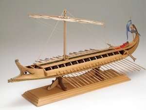 Bireme Greek Warship - Amati 1404 - drewniany model w skali 1:35