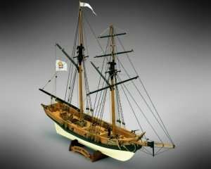 Black Prince Mamoli MV46 drewniany model okrętu w skali 1-57