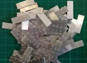 Blaszka aluminiowa 25x8mm - 100szt - Artesania 8838