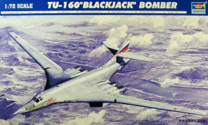 Bombowiec Tupolev TU160 Blackjack Trumpeter 01620