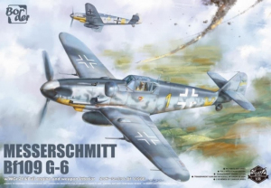 Border Model BF-001 Samolot Messerschmitt Bf109 G-6 model 1-35