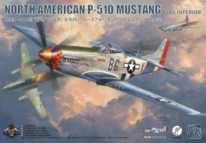 Border Model BF-015 North American P-51D Mustang - Full Interior 1/35