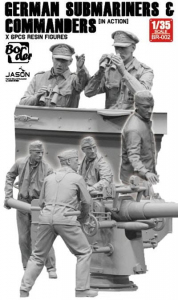 Border Model BR-002 German Submariners & Commanders (in Action) 1/35