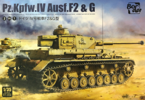 Border Model BT-004 Czołg Pz.Kpfw.IV Ausf.F2 & G 1/35