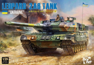 Border Model BT-031 Leopard 2A6 Tank Ukraine 1/35 