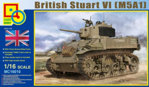 British Stuart VI (M5A1) Classy Hobby MC16010 model skala 1-16