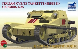 Bronco CB35006 Italian CV3/33 Tankette Serie II Early Production