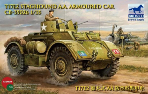 Bronco CB35026 T17E2 Staghound A.A. Armoured Car model 1-35