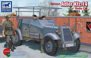Bronco CB35051 German Adler Kfz.14 Radio Car model 1-35