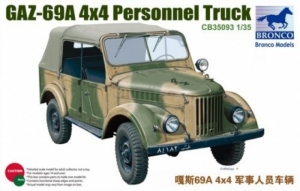 Bronco CB35093 Samochód GAZ-69A 4x4 skala 1-35
