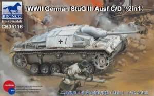 Bronco CB35116 StuG III Ausf C/D 2in1 1/35