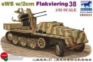 Bronco CB35213 sWS z działem 2cm Flakviering 38 