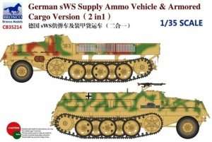 Bronco CB35214 sWS Supply Ammo Vehicle and Armored Cargo Version 2in1