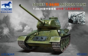 Bronco MB32001 Czołg T-34/85 skala 1-32