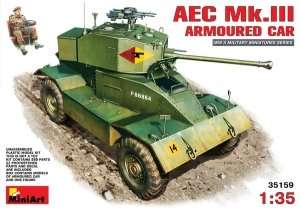 Brytyjski pojazd opancerzony AEC Mk.III MiniArt 35159