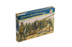 Cannone da 149/40 with Crew Italeri 6165 model 1:72