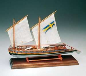 Cannoniera Svedese 1775 - Amati 1550 - drewniany model