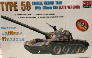 Chinese Type 59 w/120mm gun Trumpeter 00320 model skala 1-35