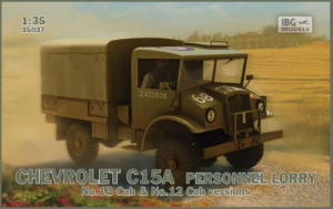 Ciężarówka Chevrolet C15A skala 1-35 IBG 35037