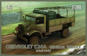 Ciężarówka Chevrolet C30A IBG 35038 skala 1-35