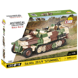 Cobi 2283 Klocki pojazd półgąsienicowy Sd.Kfz.251/9 Stummel 1/35 