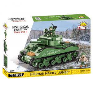 Cobi 2550 Bricks tank Sherman M4A3E2 Jumbo 1/35 