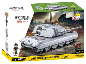 Cobi 2572 Klocki czołg Panzerkampfwagen E-100 1/28