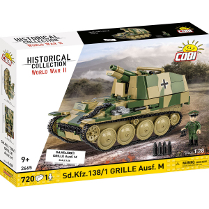 Cobi 2665 Klocki działo samobieżne Sd.Kfz.138/1 Grille Ausf. M 1/28