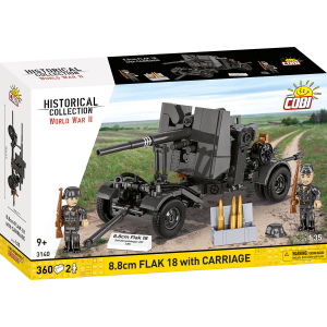 Cobi 3140 Klocki 8.8 cm Flak with Carriage 