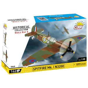 Cobi 5868 Klocki Supermarine Spitfire Mk.I N3200