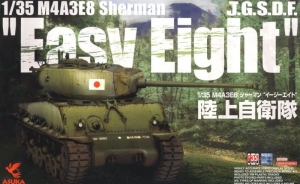 Czołg M4A3E8 Sherman Easy Eight JGSDF Asuka Model 35-024