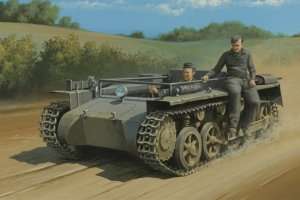 Czołg Pz.Kpfw.1 Ausf.A bez wieży Hobby Boss 80144