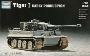 Czołg Tiger I wczesna produkcja Trumpeter 07242