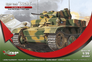 Czołg lekki Pz.Kpfw.II Ausf.L Luchs model 1-35 nr 35107