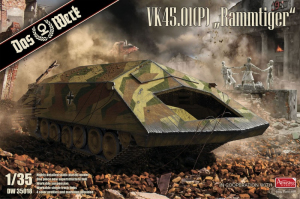 Das Werk DW35018 Pojazd VK45.01(P) Rammtiger model 1/35