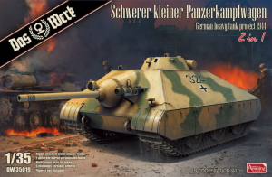 Das Werk DW35019 Panzerkampfwagen projekt 1944 model 2w1 1:35