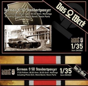 Das Werk DW3503 E-50 Standarpanzer skala 1-35