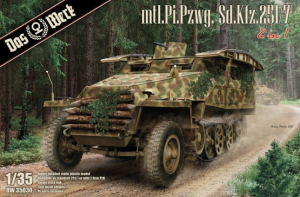 Das Werk DW35030 Mtl. Pi. Pzwg. Sd.Kfz. 251/7 Ausf. D model 1-35