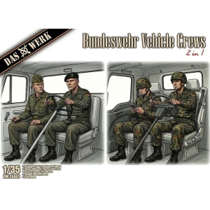 Das Werk DW35043 Bundeswehr Vehicle Crews (4 figures) 1/35