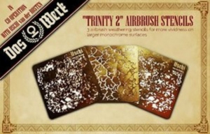 Das Werk DWA026 Szablony malarskie 3 różne wzory