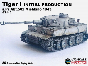 Die Cast Dragon Armor 63112 Tiger I Initial Production s.Pz.Abt.502 Mishkino 1943