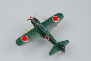 Die Cast Mitsubishi A6M Zero Yokosuka Naval Wing - Saburo Sakai 1945 Easy Model 36353