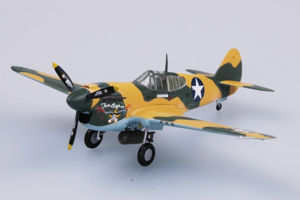 Die Cast model P-40E Tomahawk 9FS 49FG 1941 Easy Model 37273 1:72