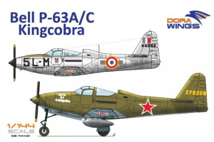 Dora Wings 14401 Bell P-63A/C Kingcobra 2in1 1/144