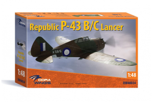 Dora Wings 48034 Republic P-43 B/C Lancer 1/48