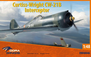 Dora Wings 48046 Curtiss-Wright CW-21B Interceptor 1/48