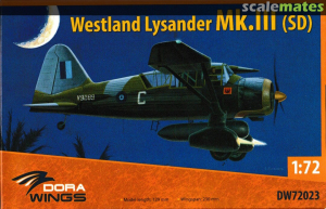 Dora Wings 72023 Westland Lysander Mk.III (SD) 1/72