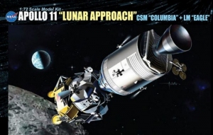 Dragon 11001 Apollo 11 CSM Columbia i moduł księżycowy Orzeł skala 1-72